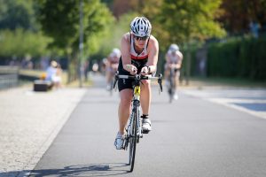 Triathlon Fahrrad fahren